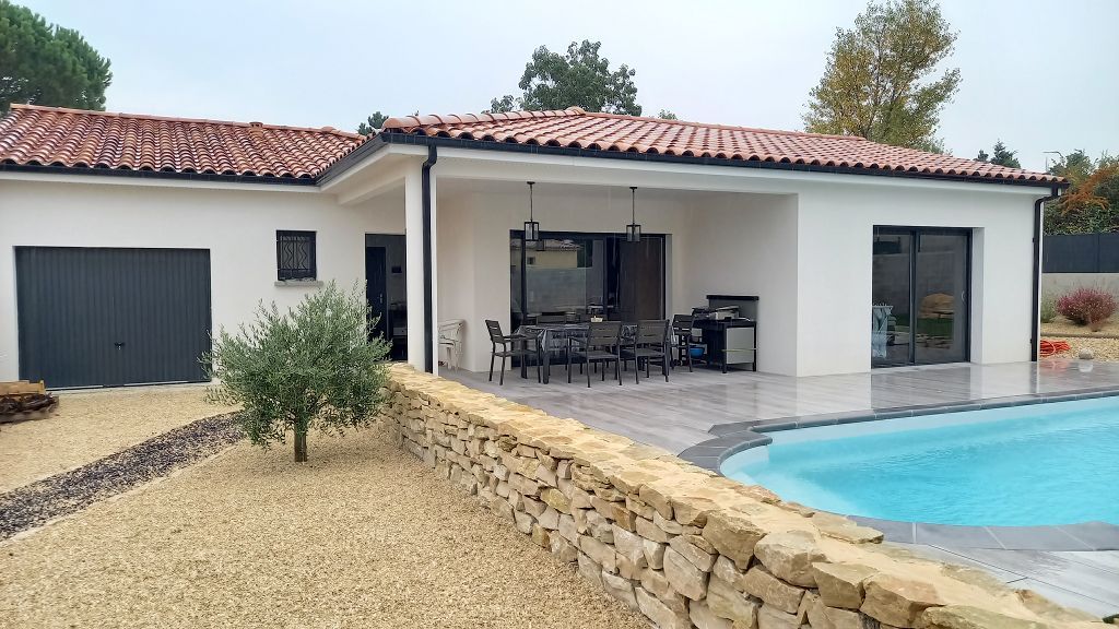 Maison Contemporaine SECTEUR CLEON D'ANDRAN